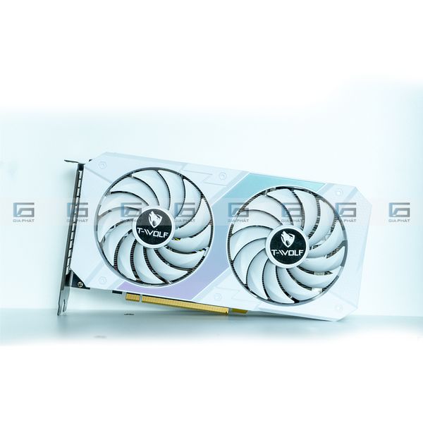 CARD MÀN HÌNH - VGA Nvidia T-WOLF RTX 3060 12G GDDR6 192Bit | 2 Fan | Trắng
