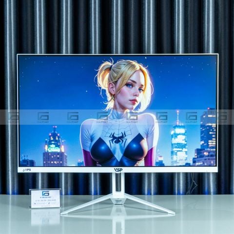 Màn hình 27 inch LED tràn viền VSP V2704S Trắng (Full-HD, 75Hz, IPS)