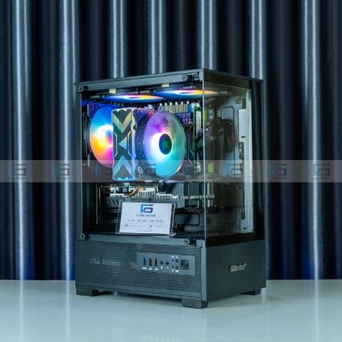 Thùng máy tính vỏ case GAMING EMASTER ECG984B (Chưa bao gồm fan)
