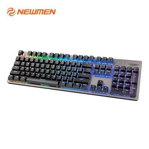 Bàn phím cơ Newmen GM369R Red / Brown / Blue switch (Hotswap, Full-size 104 phím, RGB)