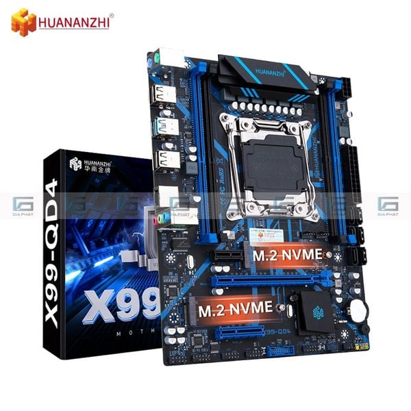 Mainboard Huananzhi X99 QD4 (1 CPU, Socket 2011-3, DDR4) New Box
