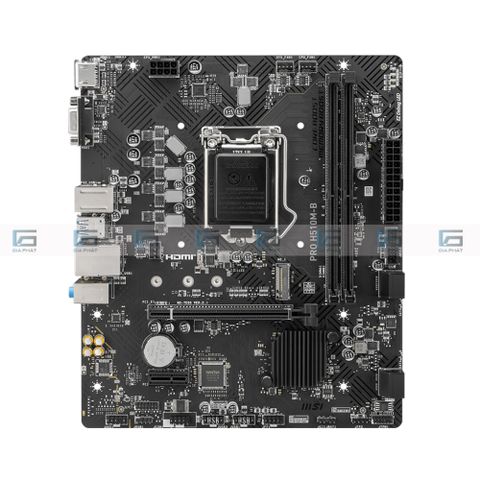 Mainboard MSI Pro H510M-B | DDR4, LGA 1200, M-ATX - Full VAT