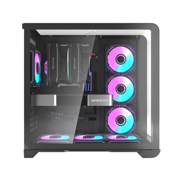 VỎ CASE MÁY TÍNH DARKFLASH L280 - Đen | ATX, Chưa Kèm FAN