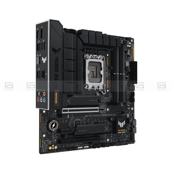 Bo mạch chủ Asus TUF B760M-Plus DDR5 (M-ATX, 4 khe RAM tối đa 192GB)