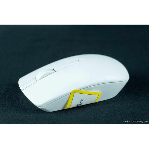 Combo bàn phím chuột Dell Không dây KM636 - Trắng