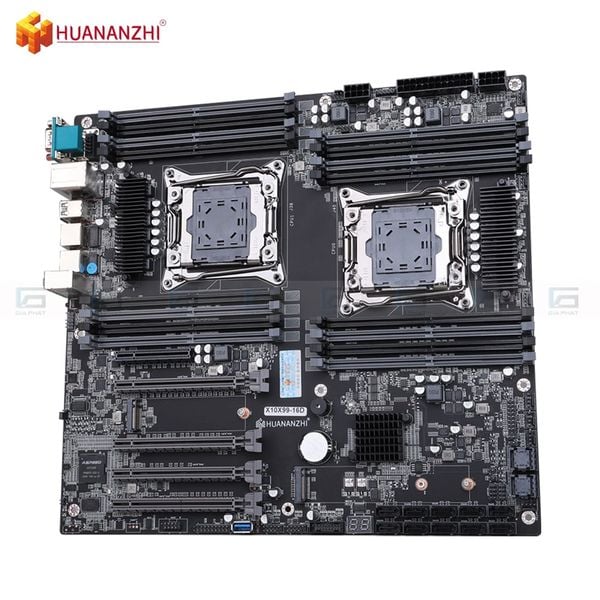 Bo mạch chủ Huananzhi X10X99-16D Dual (E-ATX, DDR4, LGA2011-3) Box