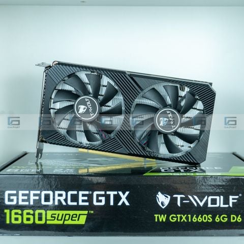 CARD MÀN HÌNH - VGA Nvidia GeForce T-WOLF GTX 1660 Super 6G GDDR6 192Bit | 2 Fan