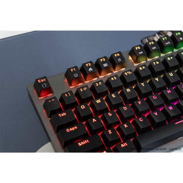 Bàn phím cơ Newmen GM369R Red / Brown / Blue switch (Hotswap, Full-size 104 phím, RGB)