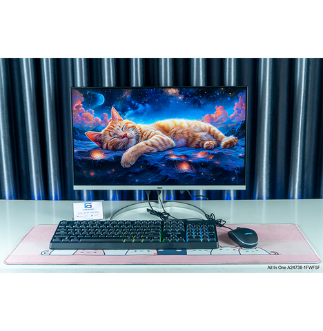 All In One AOC A24 G5900 | Full HD | 256GB | RAM 8GB | Loa - Wifi (RENEW)