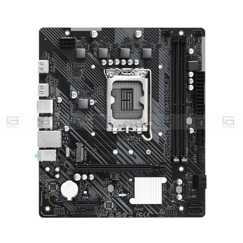 Bo mạch chủ Asrock H610M-H2M.2 (M-ATX, DDR4, tối đa 64GB RAM)