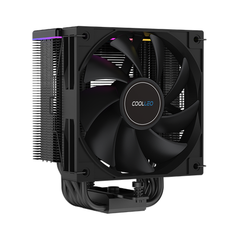 Tản nhiệt khí CPU COOLLEO B60 Digital BK - Màu Đen