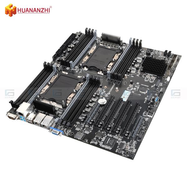 Bo mạch chủ Huananzhi X11D-16D Dual (E-ATX, DDR4, LGA3647) Box
