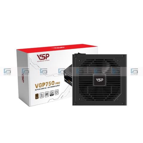 Bộ nguồn 80 Plus Bronze VSP VGP750BRU PRO - 230V EU - 750W