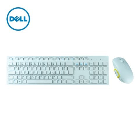 Combo bàn phím chuột Dell Không dây KM636 - Trắng