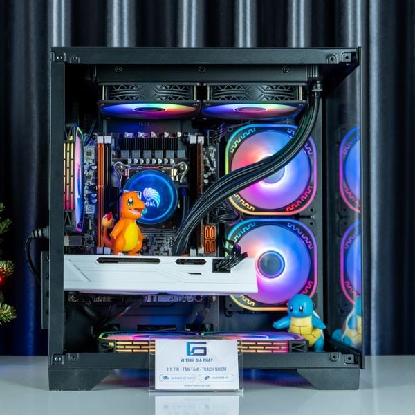 PC Gaming GiaPhat - H610, i5 12400F, RAM 16G, 256GB, GTX 1060 3G