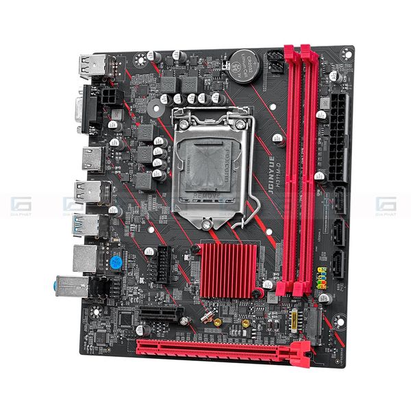 Bo mạch chủ JGINYUE H311M-D (M-ATX, DDR4, tối đa 64G, LGA1151, có M.2 NVMe)