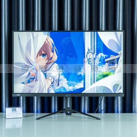 Màn hình 27 inch LED tràn viền VSP V2704S Đen  (Full-HD, 75Hz, loa tích hợp, VA)