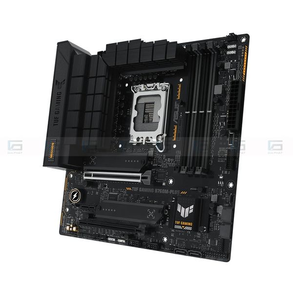 Bo mạch chủ Asus TUF B760M-Plus DDR5 (M-ATX, 4 khe RAM tối đa 192GB)