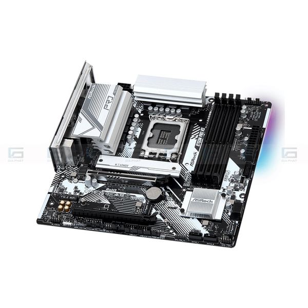 Bo mạch chủ Asrock B760M Pro RS DDR5 (M-ATX, 4 khe RAM tối đa 192GB)