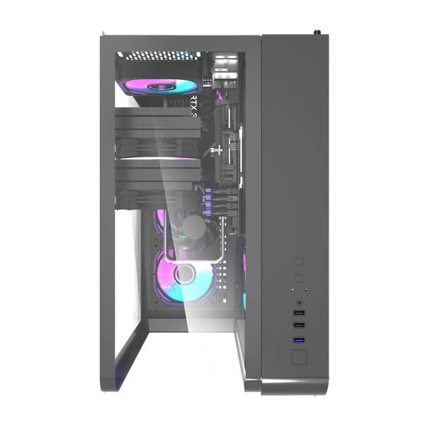VỎ CASE MÁY TÍNH DARKFLASH L280 - Đen | ATX, Chưa Kèm FAN