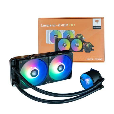 Tản nhiệt nước LeoPard 240P TK1 - Màu Đen (240mm, RGB Fixed)
