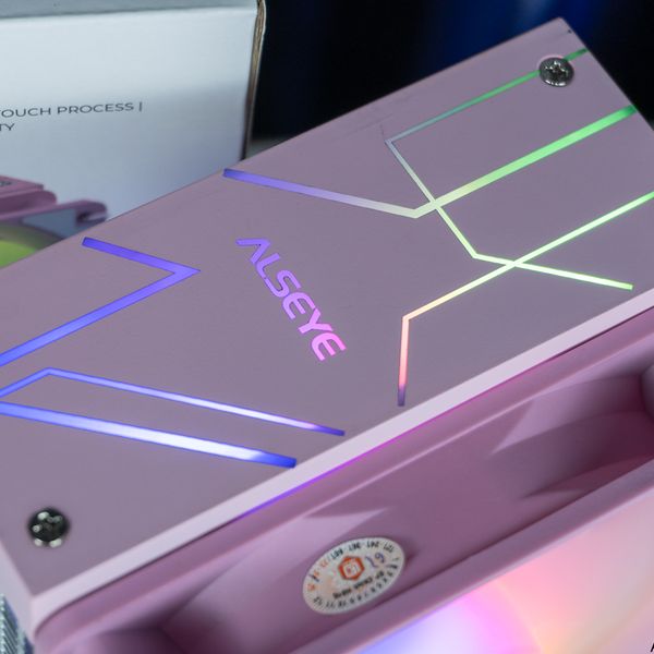 Tản nhiệt khí CPU ALSEYE N120-SE SK2011 RGB  -  Hồng