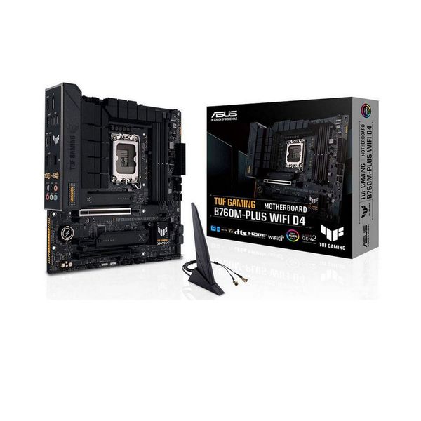 Bo mạch chủ Asus TUF GAMING B760M-PLUS WIFI DDR4 - Chính hãng