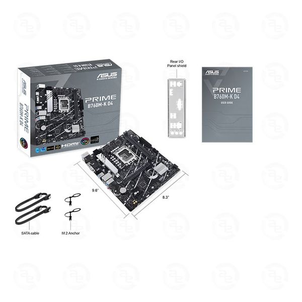 Bo mạch chủ Asus PRIME B760M-K DDR4 - Chính hãng