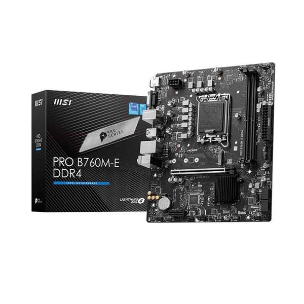 Bo mạch chủ MSI PRO B760M-E DDR4 - Chính hãng