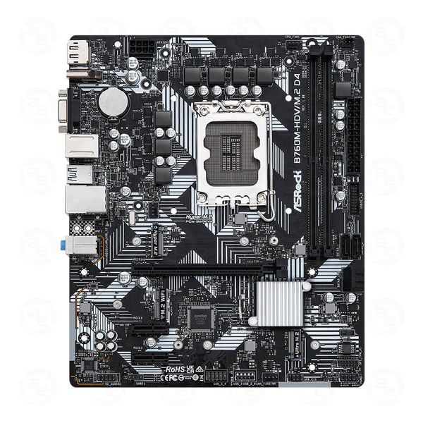 Bo mạch chủ Asrock B760M-HDV/M.2 DDR4 - Chính hãng