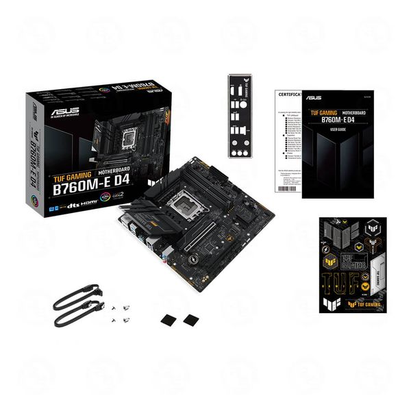 Bo mạch chủ Asus Tuf Gaming B760M-E DDR4 - Chính hãng