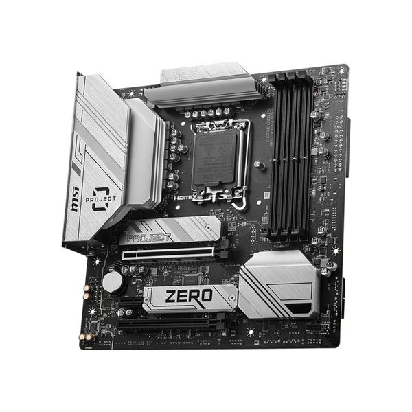 Bo mạch chủ MSI B760M PROJECT ZERO DDR5 (Wifi+Bluetooth) - Chính hãng