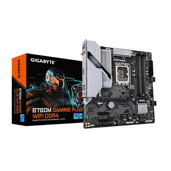 Bo mạch chủ Gigabyte B760M GAMING PLUS WIFI DDR4 - Chính hãng