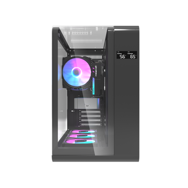 VỎ CASE MÁY TÍNH DARKFLASH L280 - Đen | ATX, Chưa Kèm FAN