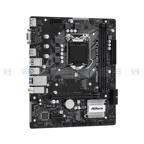 Bo mạch chủ Asrock H510M-A.M2 SE (M-ATX, DDR4, tối đa 64GB)