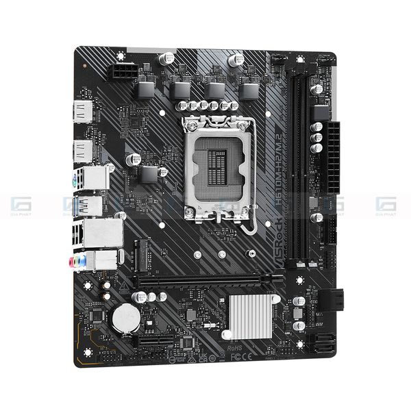 Bo mạch chủ Asrock H610M-H2M.2 (M-ATX, DDR4, tối đa 64GB RAM)