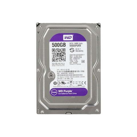 HDD Western Digital Purple 500GB 3.5 inch SATA III 64MB Cache