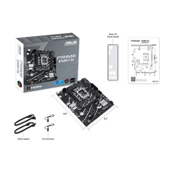 Bo mạch chủ Asus PRIME B760M-F DDR4 - Chính hãng