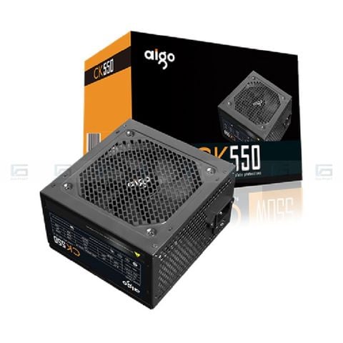 Nguồn máy tính Aigo CK550 550W - Màu Đen