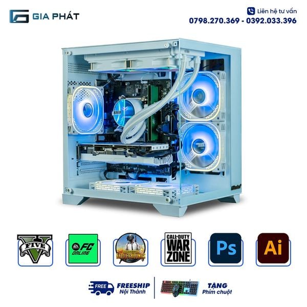 PC Gaming chiến Pubg, GTA V,... siêu siêu rẻ | cấu hình i3 10105F - GTX 1060 3G - RAM 16G
