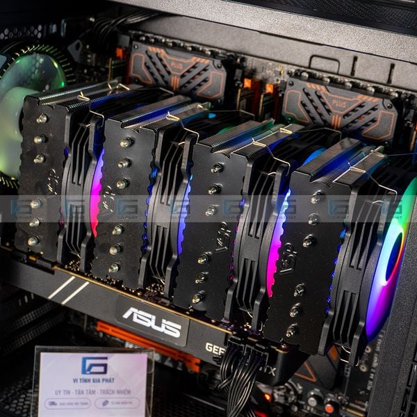 PC Đồ Hoạ Giả Lập - DUAL X99 2D4 2 CPU 2686V4 đa nhân luồng