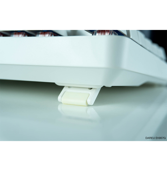 Bàn phím cơ không dây DAREU EK807G WHITE 87 KEY ( TKL ) - RED Switch