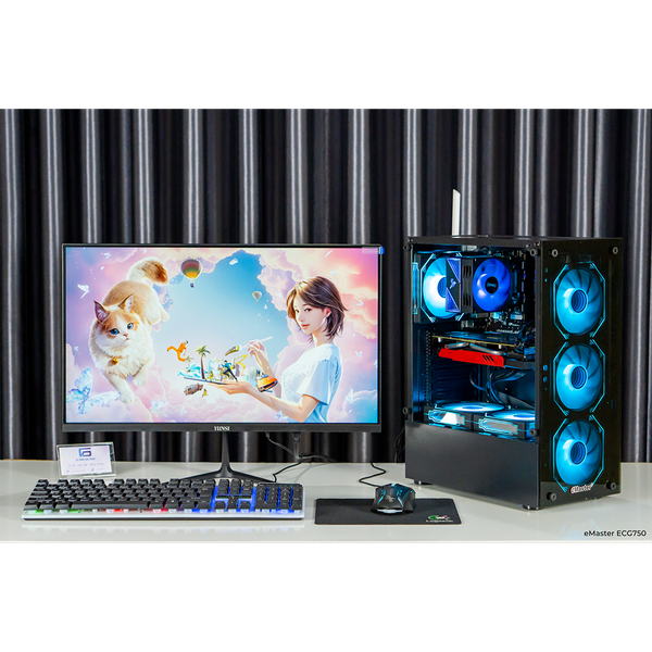PC GAMING GEN 14 | Intel I5 14400F, RTX 3050 6GB, B760M D5, RAM 16GB 5600Mhz, 512GB
