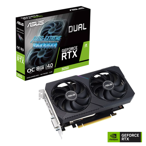 Card màn hình ASUS Dual GeForce RTX™ 3050 V2 OC Edition 8GB GDDR6