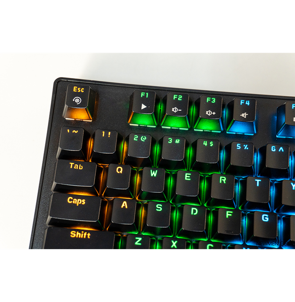 Bàn phím cơ Newmen GE87 Outemou Box Brown Switch ( Đen )