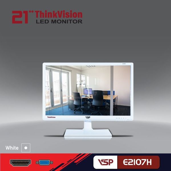 Màn hình LED VSP 21 inch E2107H trắng (HDMI - VGA - FullHD)