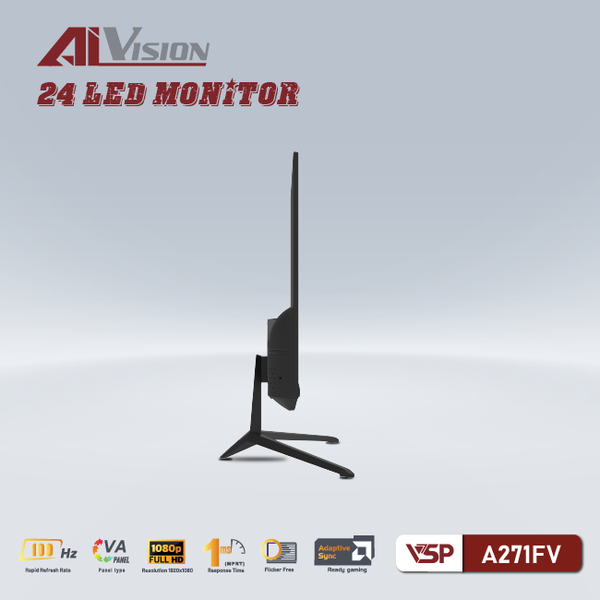 Màn hình văn phòng 27 inch AIVISION A271FV (VA, 100Hz, FHD)