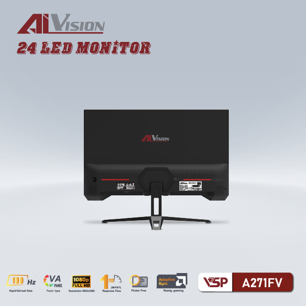 Màn hình văn phòng 27 inch AIVISION A271FV (VA, 100Hz, FHD)