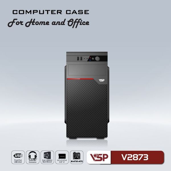 Thùng máy Vỏ Case máy tính VSP V2873