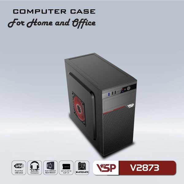 Thùng máy Vỏ Case máy tính VSP V2873